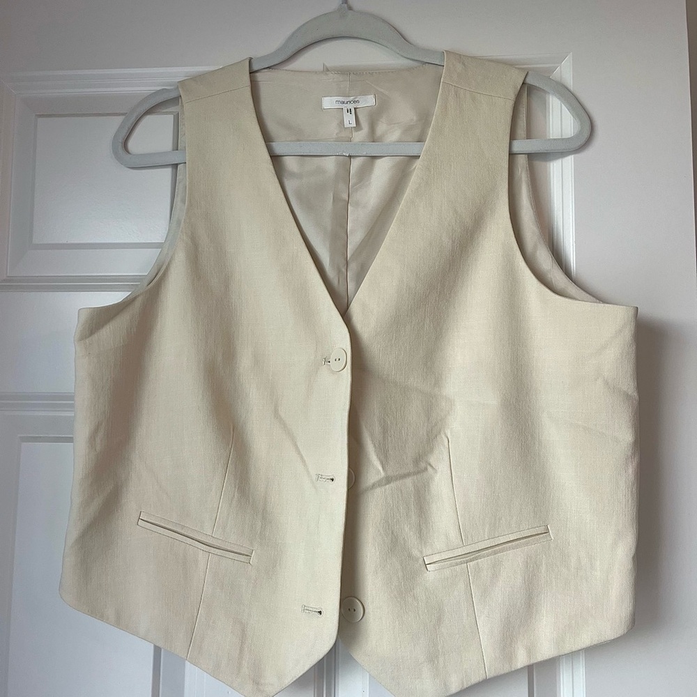 Women’s Cream Maurice’s Vest